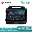 Мультимедийная магнитола для Kia Sportage, мультимедийная стерео-система на Android 10, с 9 