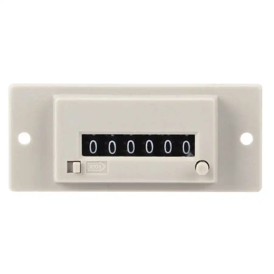 6 значный счетчик электрического сигнала для