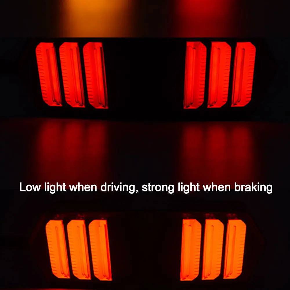 12V LED Motorcycle Rear Taillight Light Flash Tail Brake Turn Signals Indicator Lamp for Honda |