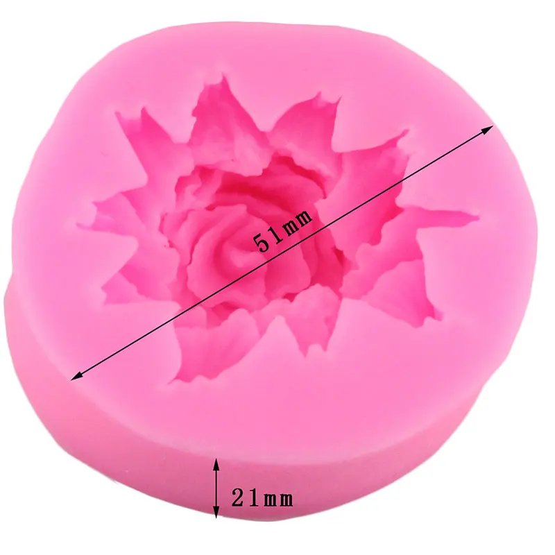 Силиконовая форма с цветами Хризантемы 3D Рукоделие мыло полимерные глиняные