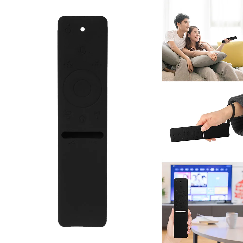 Экологические безопасные Безвредные силиконовые чехлы Smart tv Голосовая версия пульт дистанционного управления защитная крышка 3 метра ударопрочный