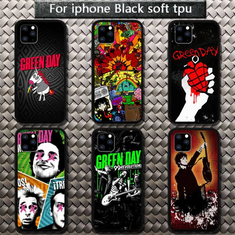 

Green Day DIY Printing Phone Case for iphone etui 11 12 13 pro max xr xs x 7 8 6s plus mini Fundas Coque cover