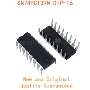 10pcs SN74HC139N DIP16 HD74HC139P DIP DIP-16 74HC139N SN74HC139 74HC139 original and new IC