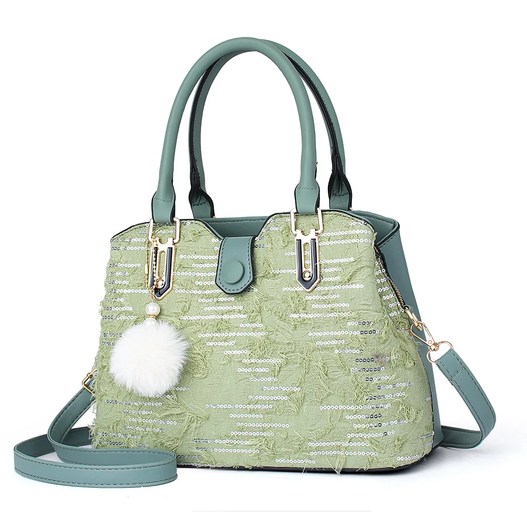 

Bags Women2021 Spring New European and American Large Capacity Fashion Portable One Shoulder Messenger Bag Women's Bag