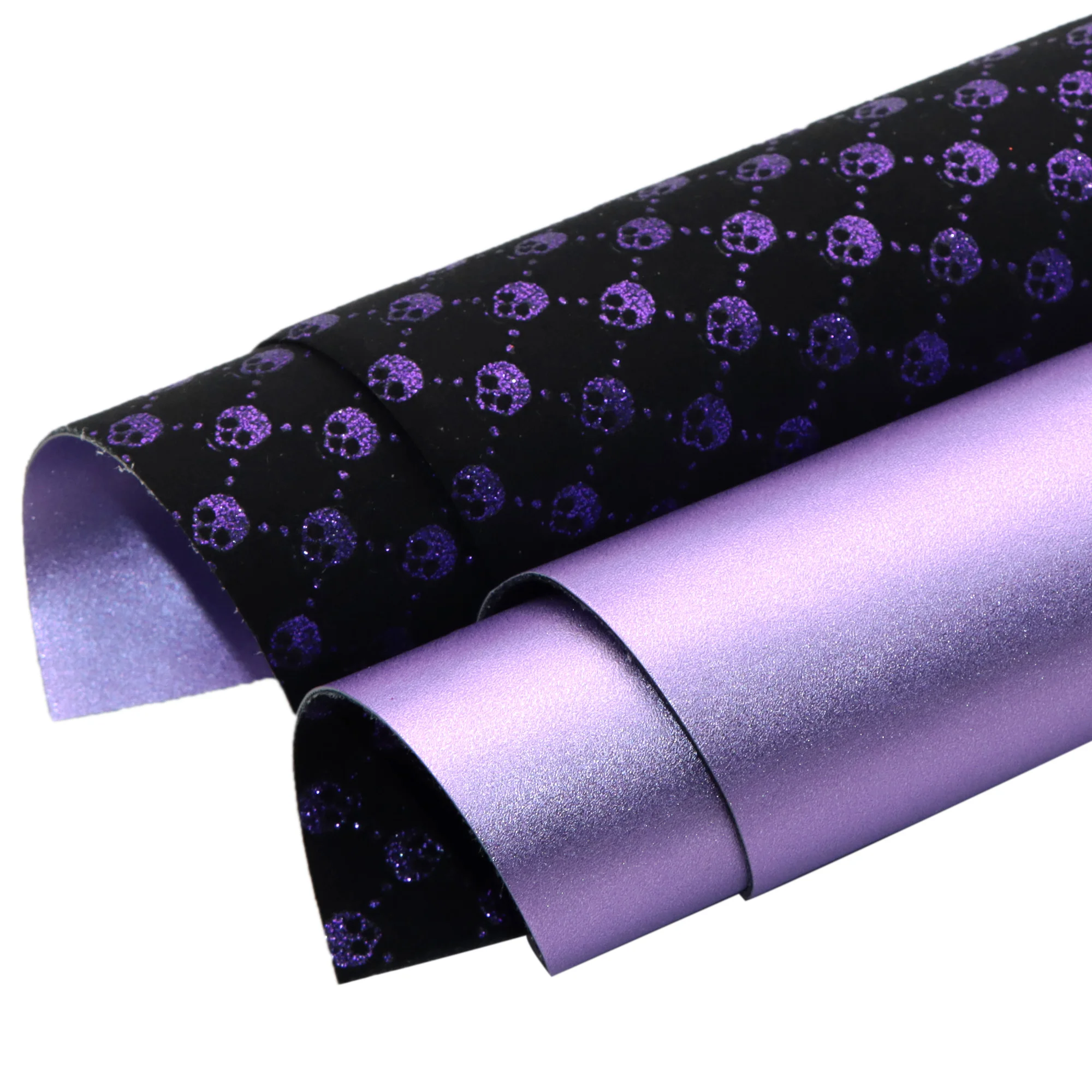 Листы из искусственной кожи с леопардовым принтом для Хэллоуина двусторонняя