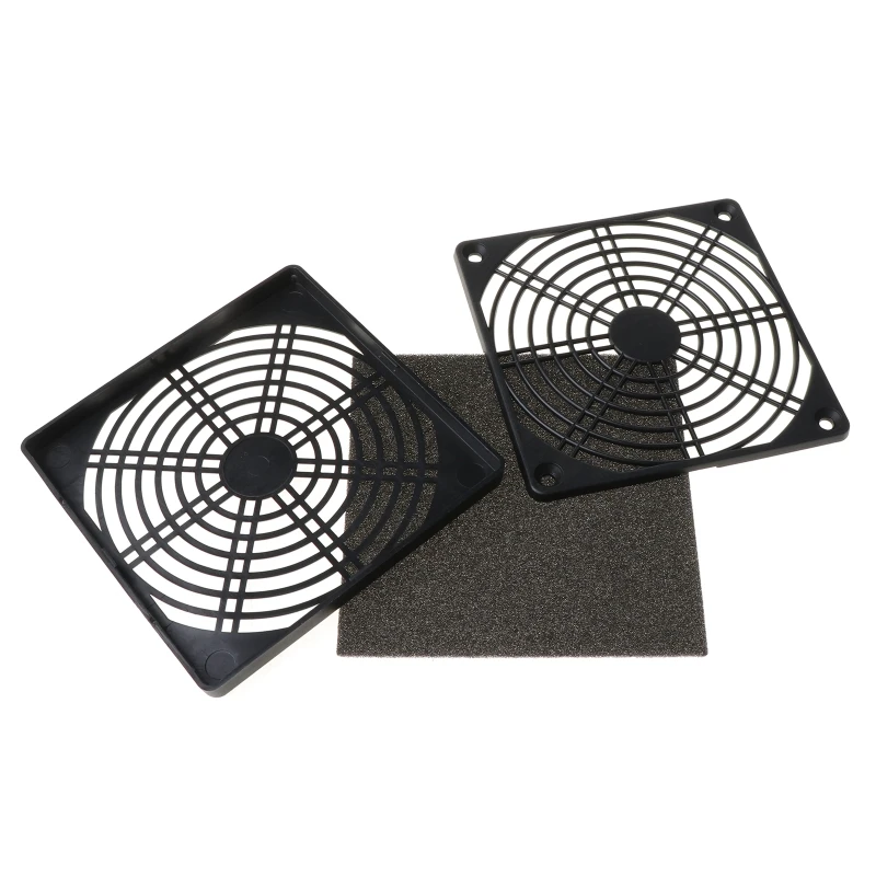 

Dustproof 120mm Case Fan Dust Filter Guard Grill Protector Cover For PC Compute L41E