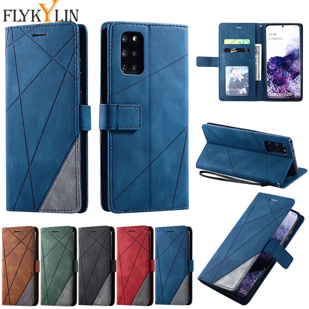 Кожаный чехол-бумажник с откидной крышкой для Samsung S20 Plus S 20 Ultra S8 S9 S10 S7 Edge J3 J5 J7 A5 2017