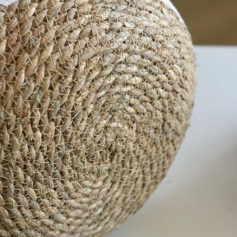 

Hand-woven Basket Rattan Candy Storage Picnic Tray Food Bread Dish Multipurpose Drying Food Storage Dustpan