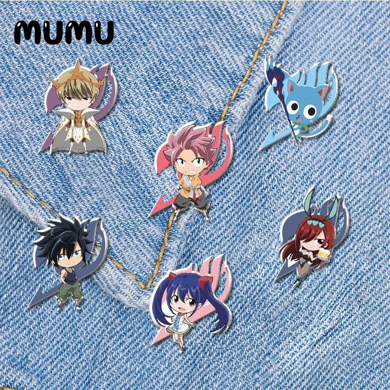 Брошь на лацкан из смолы с изображением хвоста феи ручной работы 2020 эпоксидные