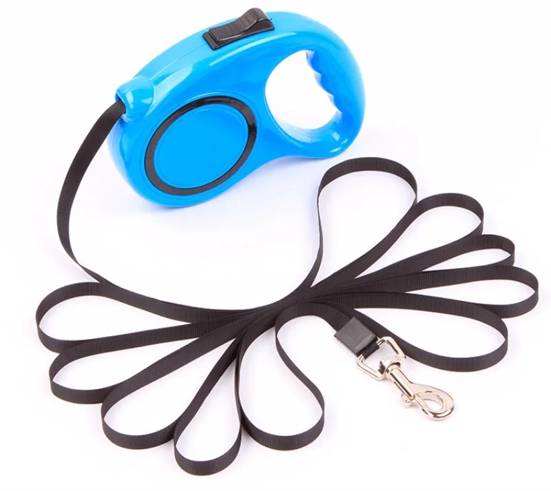 Автоматический выдвижной поводок для собак 3 м легкого захвата прогулок и бега