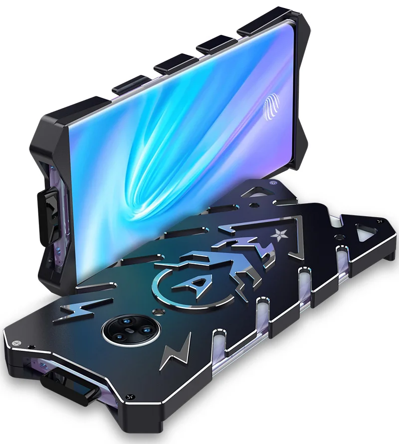 Чехол Vivo NEX 3 для 6 89 дюйма новый сверхмощный цельнометаллический алюминиевый