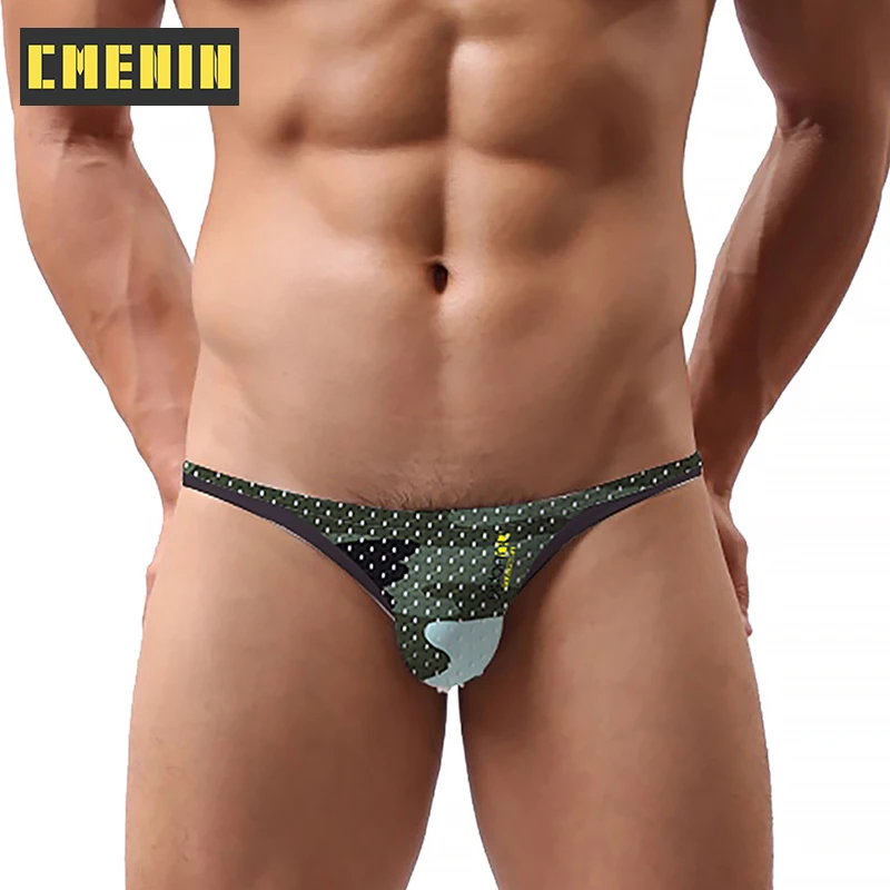 

CMENIN Mesh Sexy Underwear Men Briefs Camouflage Men Underwear Breathable Male Panties Men's Cotton Jockstrap Lingeries AD312