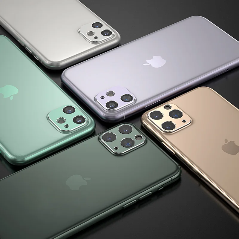 Metal Case on For iPhone X Camera Lens Screen Protector Bumper Cover for iPhone XS MAX XR XSMAX X 11 Pro Max Ring Tempered Glass
