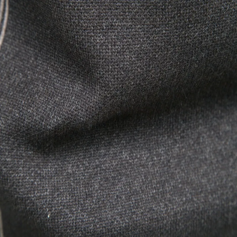 

Autumn Winter Men O-neck Cotton Pullover Warm Patchwork Slim Fit Clothes Knitted Casual Hombre Sweater Drop Shiping Discount