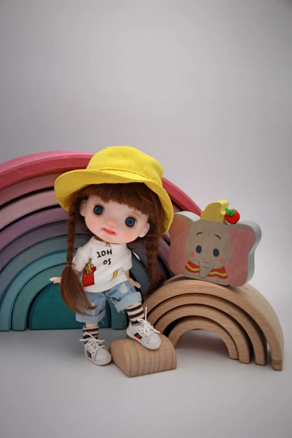 OB11 кукла ручной работы на заказ 1/8 BJD куклы OB голова и Обнаженная кукла Полимерная глина