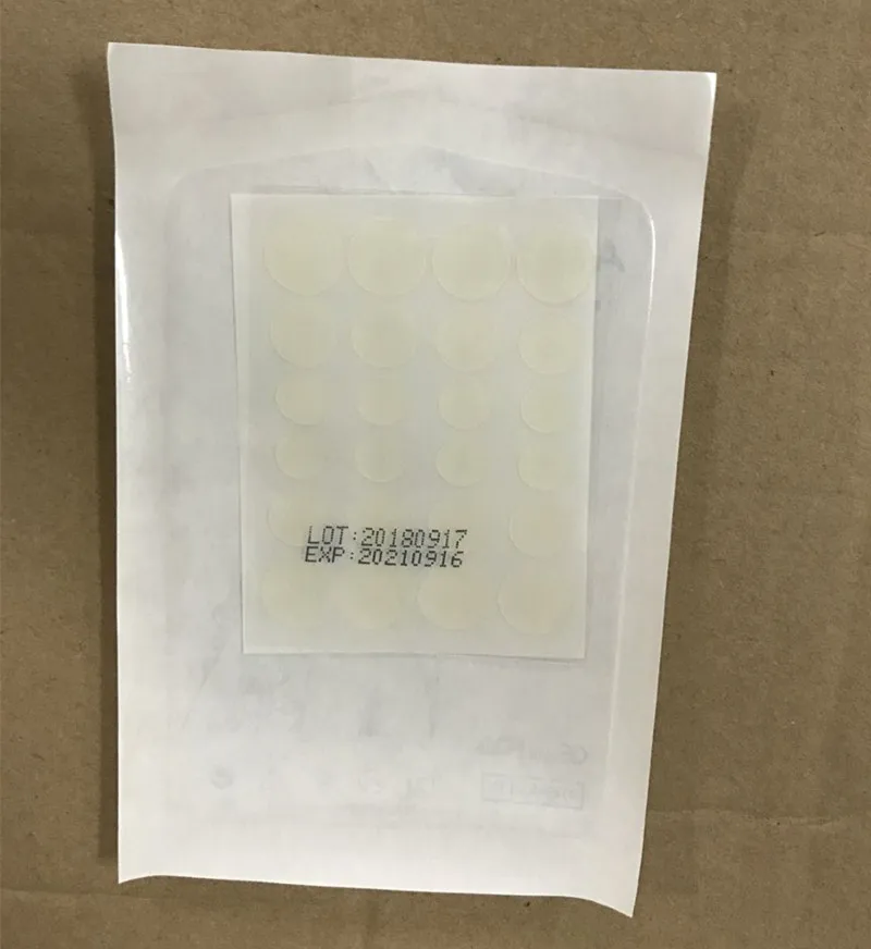 24pcs Pimple Patch Электрический мини-прибор для удаления пор и черных точек лица, инструмент для ухода за кожей, вакуумное очищающее средство для удаления грязи и прыщей - Цвет: 24pcs Pimple Patch