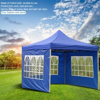 tent sky curtain wall panel transparent tent cloth oxford cloth rainproof and waterproof rome window tent shading fence