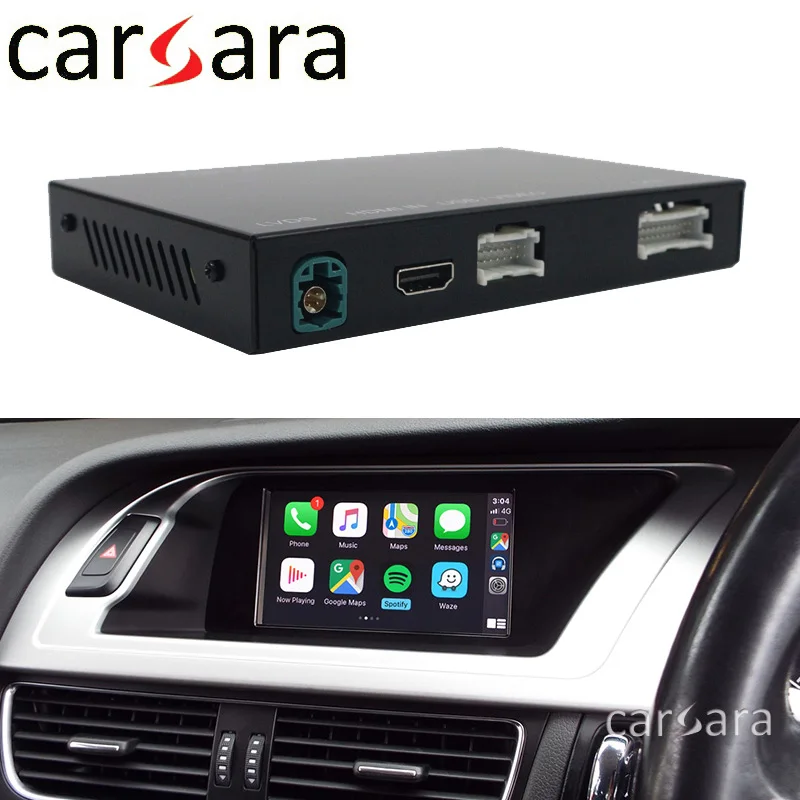 Bestellen Drahtlose Carplay Decoder Für Au Di A4 A5 Q5 B8 B9 Nicht-MMI MuItimedia Interface CarPlay & Android Auto Nachrüstsatz 2009-2018