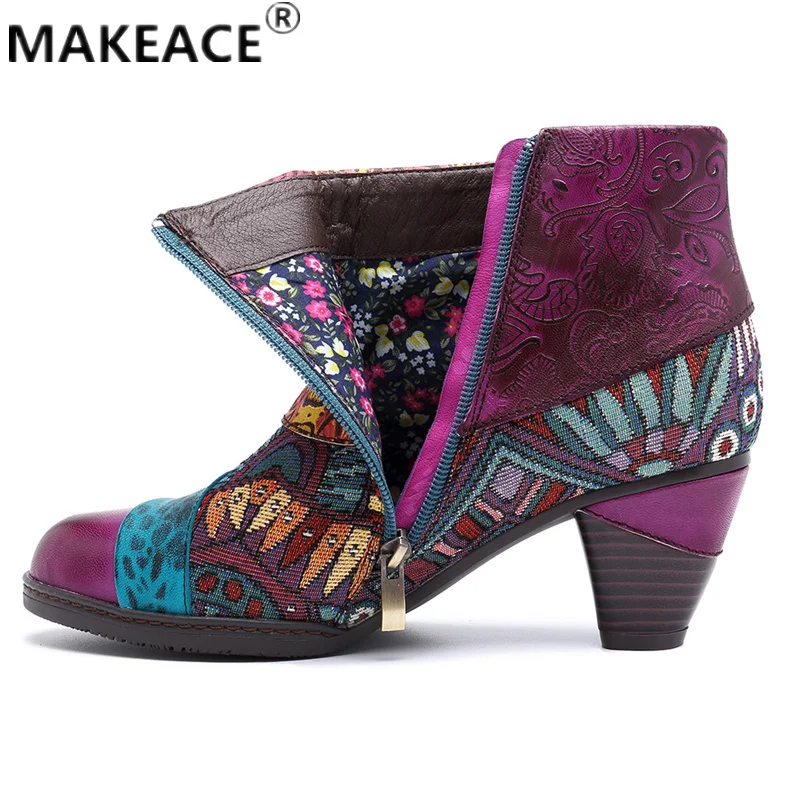 

Women's Boots Roman Style Ladies Short Boots Fashion Colors Plus Size Fashion Boots Autumn Naked Boots Martin Boots Women Shoes