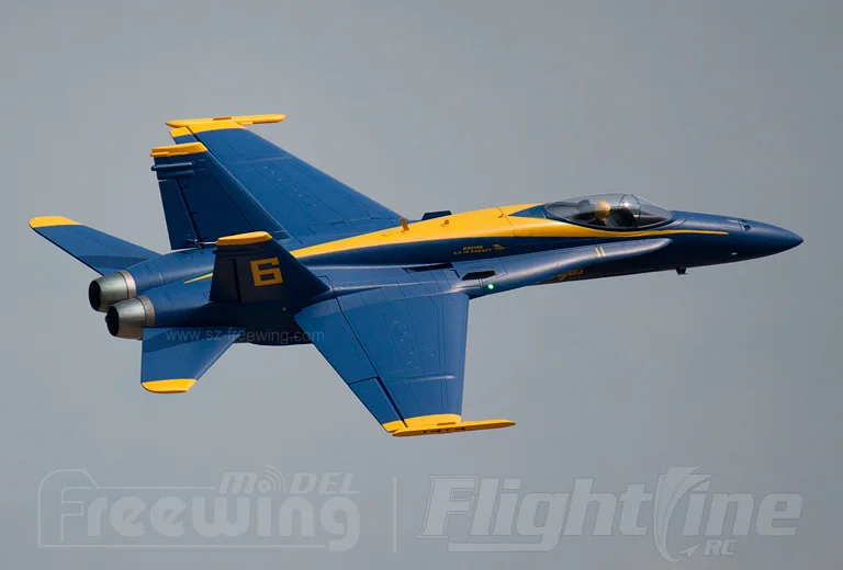 Окончательного Би F18 F 18 90 мм F/A 18C Hornet Голубой ангел RC EDF Jet модель