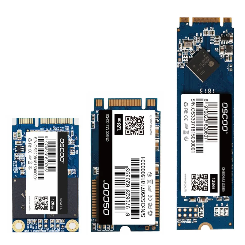 OSCOO MLC M.2 SSD 64 ГБ 128 256 2242 /2260/2280 M2 SATA NGFF HDD мм 2260 2280 для ноутбука ПК|Внутренние