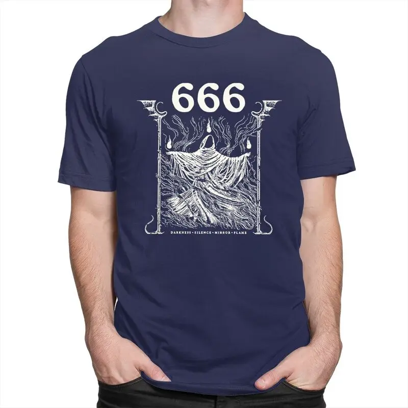 

666-Dance-Ritual-Baphomet-T-Shirt-100-Fashion-Tshirt-Awesome-Tee-Tops-Short-Sleeved-Hail-Satan