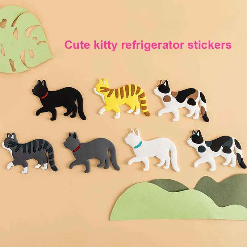 

Portable Refrigerator Strong Magnetic Hooks Magnetic Cute Cartoon Japanese Dog Cat Tail Hook Bathroon Kitchen Hanger Accessories