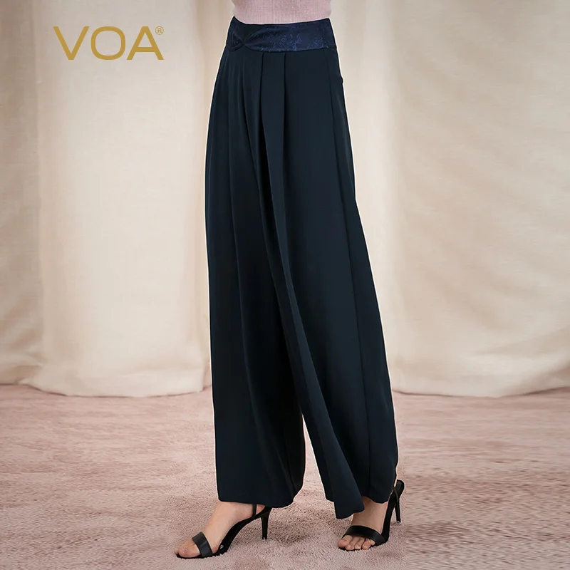 

VOA (Orphan) on sale 34m/m silk woman pants K1036