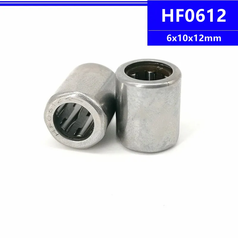 20pcs/100pcs HF0612 6x10x12mm One Way Cluth Needle Roller Bearing 6*10*12mm Single Way Roller Bearing
