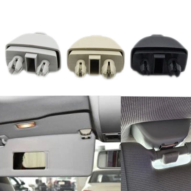 Солнцезащитный козырек вешалка зажим держатель для VW Passat B7 Polo Skoda Seat CITIGO RAPID 6RD857561