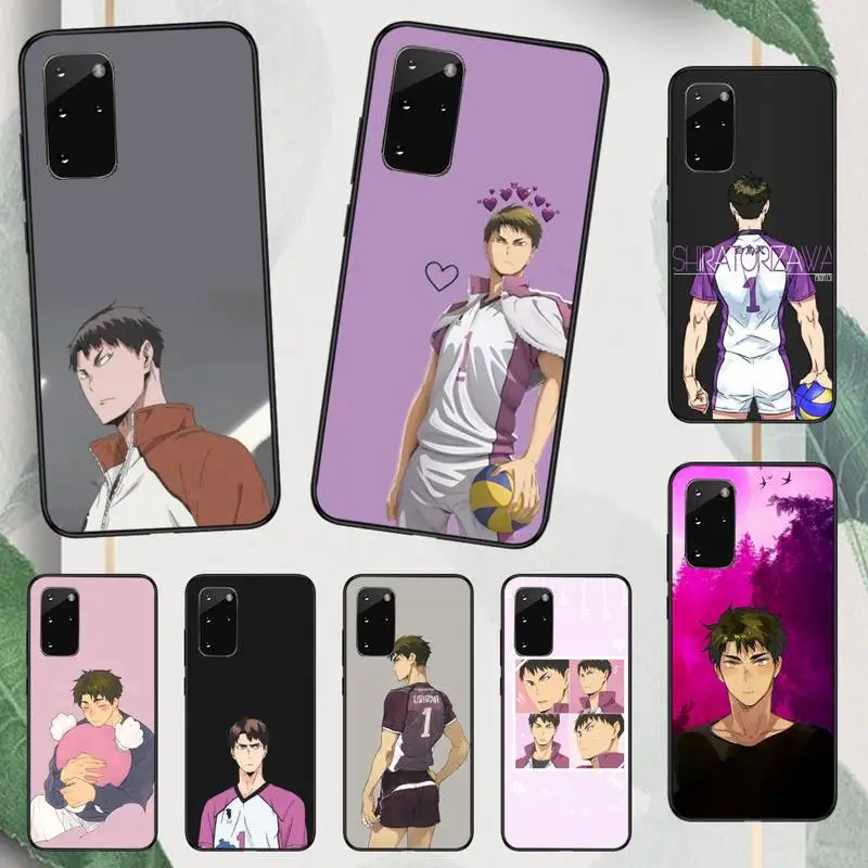 

Ushijima Wakatoshi Haikyuu anime Phone Case For Samsung galaxy A S note 10 12 20 32 40 50 51 52 70 71 72 21 fe s ultra plus