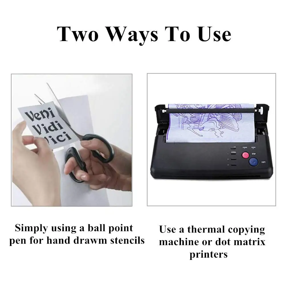 100 шт. трафареты для нанесения татуировок A4|Аксессуары татуажа| |