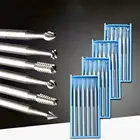 Новинка 204, резак для резьбы с оливковым сердечником, резак для резьбы из вольфрамовой стали, Гравировальный резак, Электрический полый резак сделай сам, инструменты для резьбы