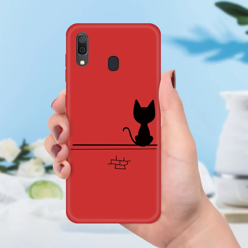 19 Мягкий силиконовый бампер с рисунком кота для samsung Galaxy A50 чехол для телефона CoverA30 A40 A60 A70 A10 A20 M 10 20 30 40 Coque - Цвет: 19