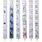 Линейка для роста ребенка, простой креативный Декоративный Настенный декор сделай сам, картина для детской комнаты, украшение для дома, художественное украшение