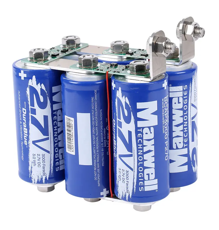 

Orginal Maxwell Graphene Blue And Silver Ultra Super Capacitor Module Bank Battery 16v 500f
