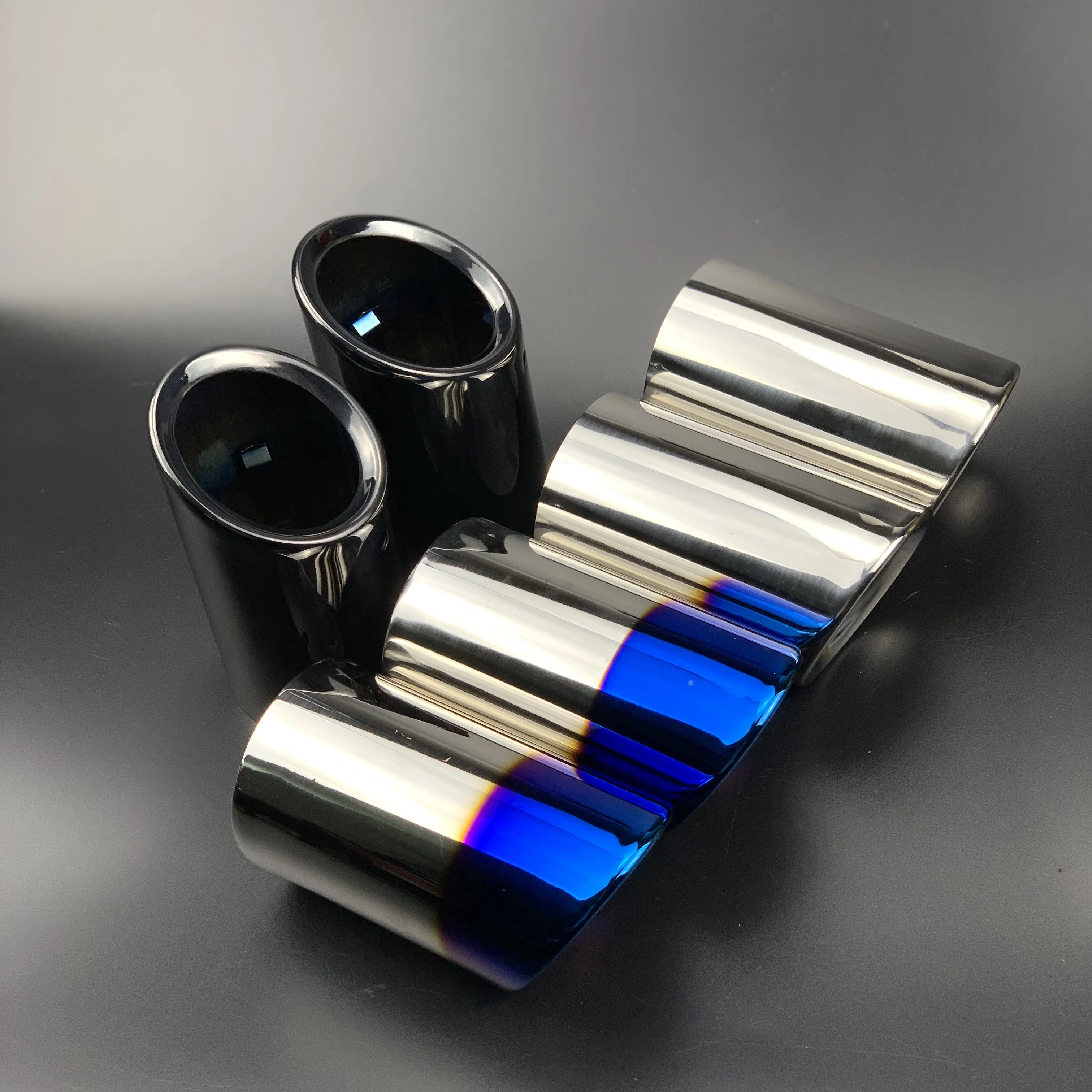 Автомобильный глушитель выхлопной насадки крышка трубы для Audi A4 B8 A3 A1 A6 Q5 A5