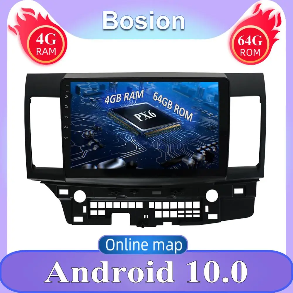 Автомобильный радиоприемник forMITSUBISHI LANCER 10 1 дюйма DIN Android 0 GPS радио видеоплеер 2007
