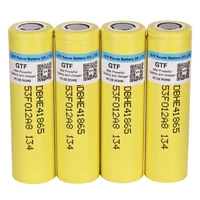 original battery 100 3 7v 18650 he4 2500mah li lon rechargeable battery 20a discharge for flashlight direct shipping