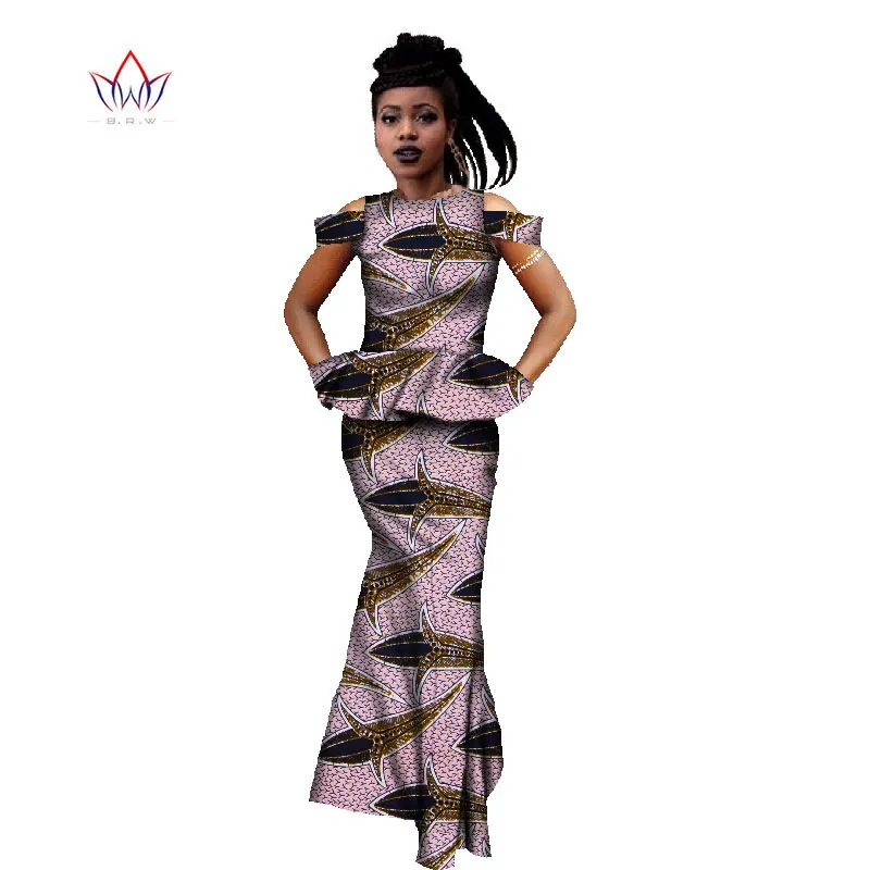 Новый Модный комплект из 2 предметов с изображением вощеного воска в африканском