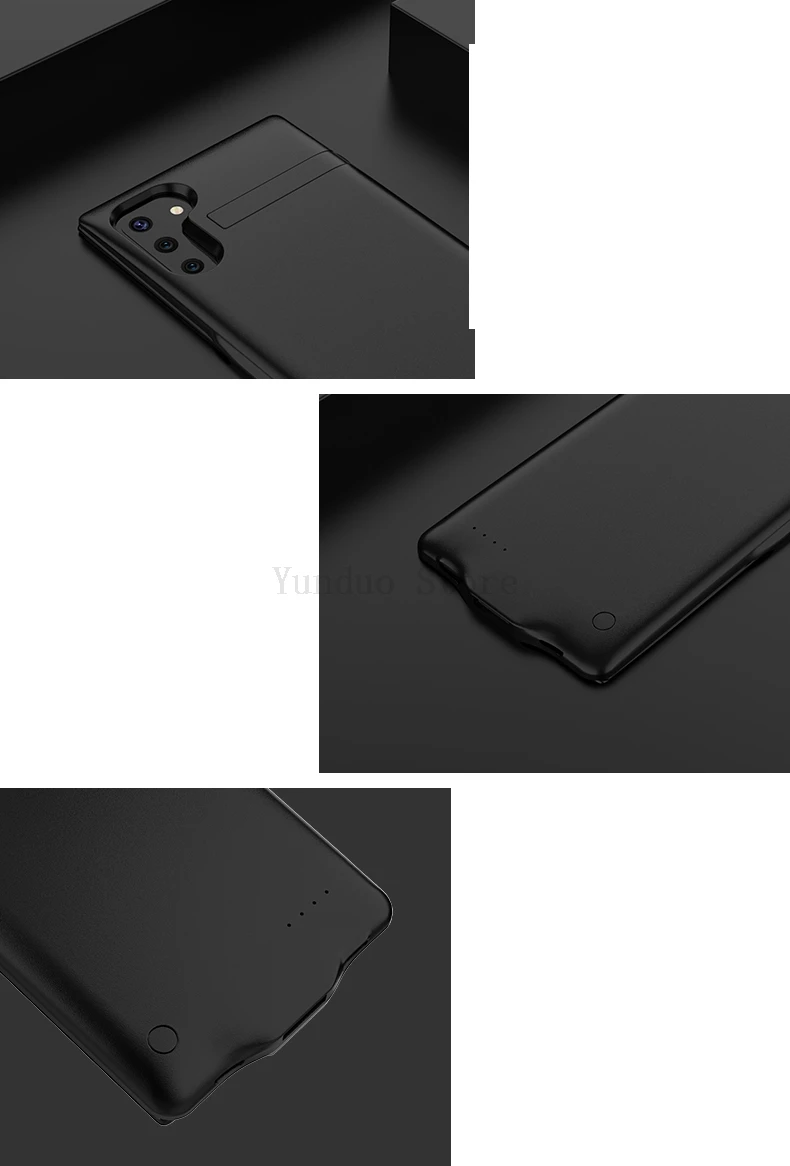 5000 батарея mAh USB зарядное устройство чехол для samsung Galaxy Note 10 Plus внешний Банк питания чехол подставка Зарядка крышка батареи