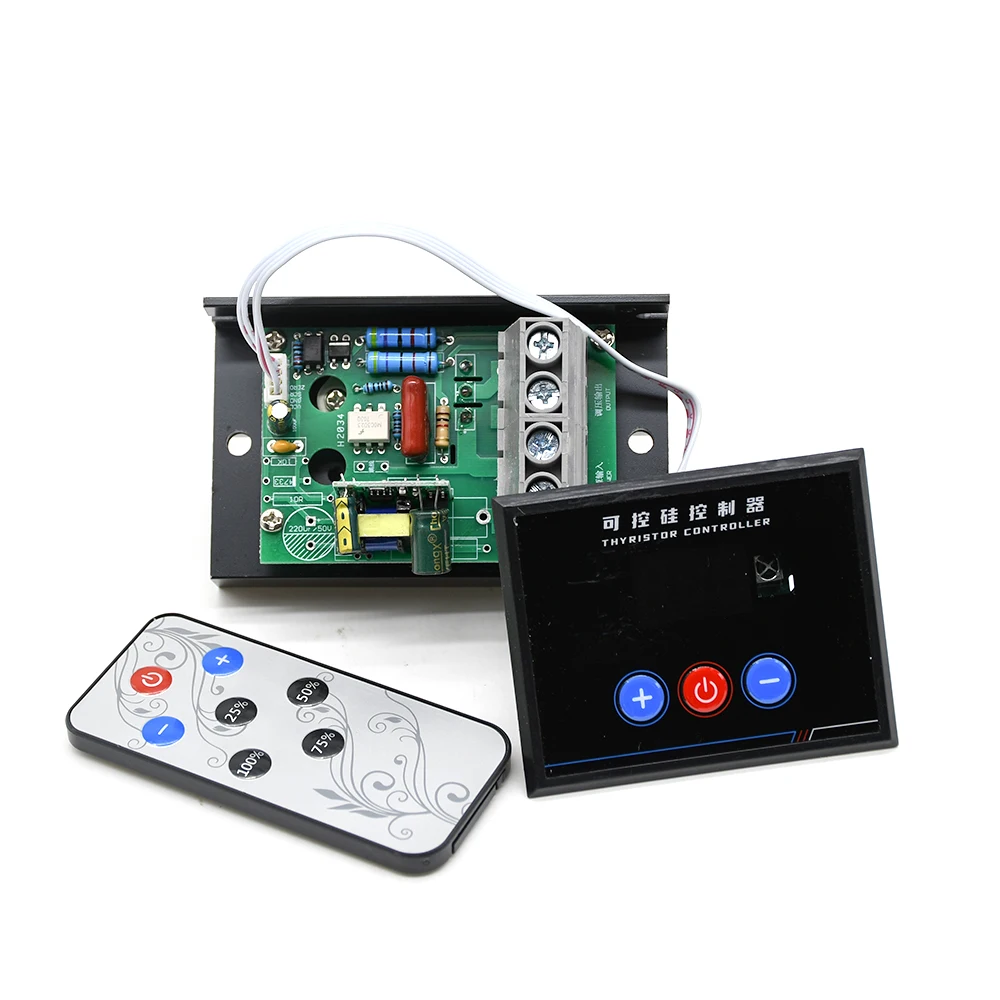 Электронный регулятор напряжения 220 В переменного тока 6 кВт 6000 Вт - купить по