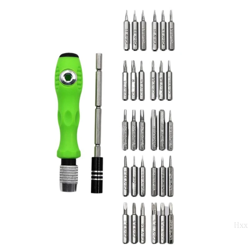 

32 in 1 Precise Screwdriver Set Mini Magnetic Bits Kit Phone Laptop Mobile Camera Maintenance Repair Tool Reliable