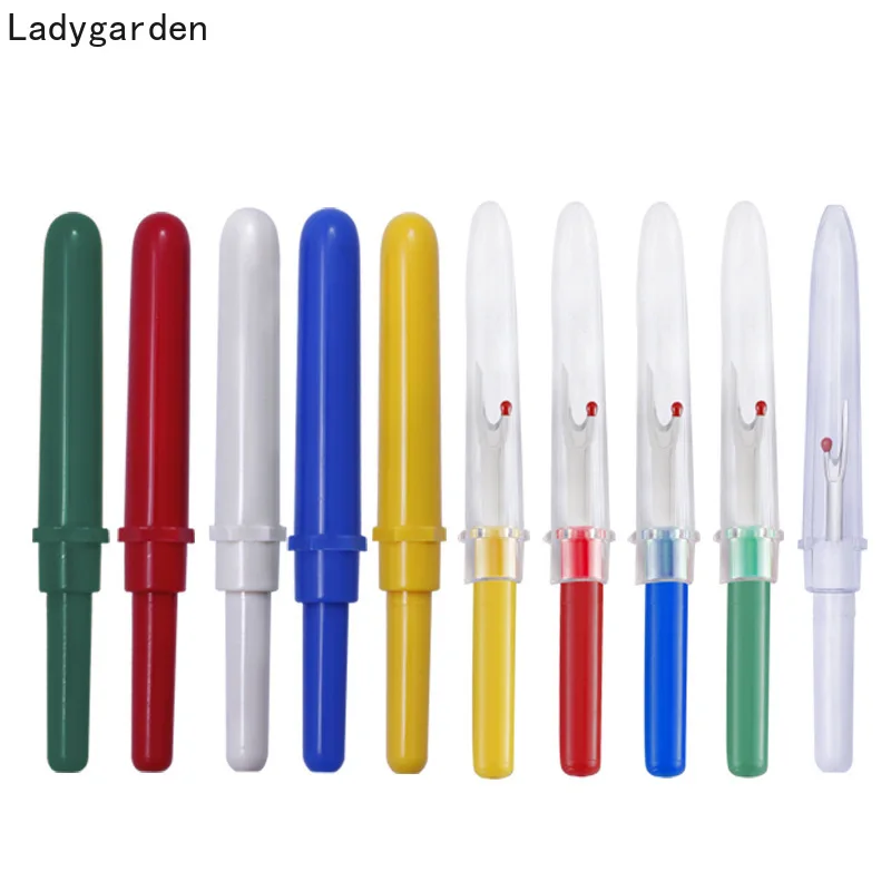 

50PCS 9cm Plastic Handle Craft Thread Cutter Seam Ripper Stitch Unpicker Sewing Tool Cloth Diy Sewing Seam Ripper Tool