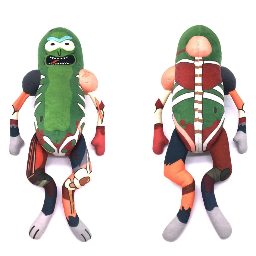 

Pickle Plush Doll 45cm Rat Suit Plush Cucumber Doll Toys Soft Pillow Kid Stuffed Toys For Children Baby Movies & TV Doll