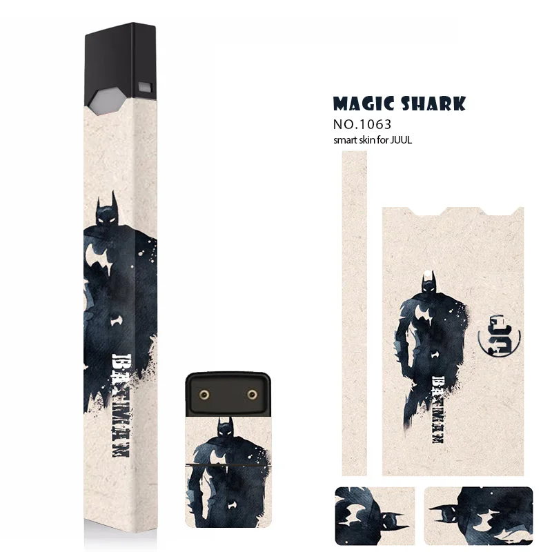 Волшебная Акула супер герой Marvel Супермен железный человек наклейка с человеком