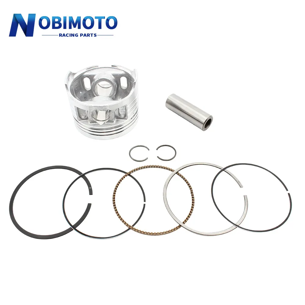 Поршнь мотоцикла поршневых колец контактный монтажный комплект 52 4 мм Калибр 13