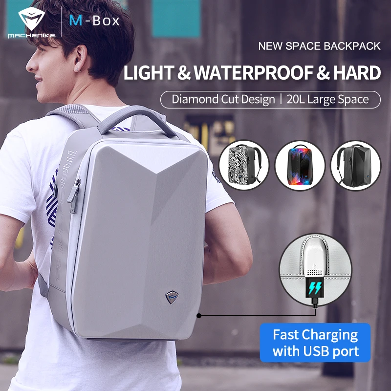 MACHENIKE waterproof laptop bag backpack 15.6-17.3 inch notebook 15-17 inch computer bag USB for Dell ASUS backpack