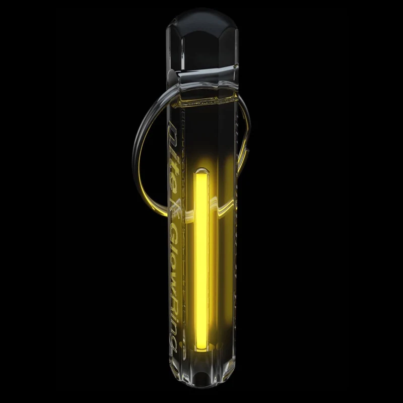 Цепь для ключей брелок Nite Tritium Glowring автоматический ночник самосветящийся