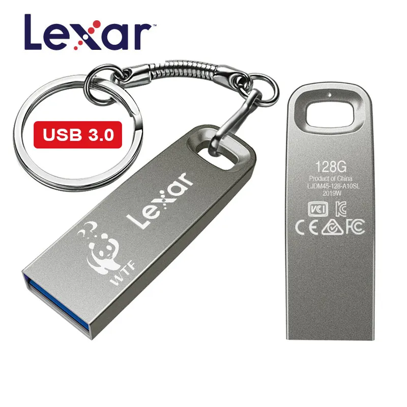 USB флеш накопитель Lexar металлический корпус 128 ГБ 64 32 USB3.0|USB флэш-накопители| |